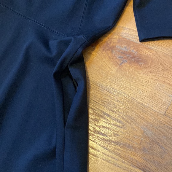 NWT Banana Republic 0P Black Fit & Flare Dress with Back Cutout - Picture 8 of 13